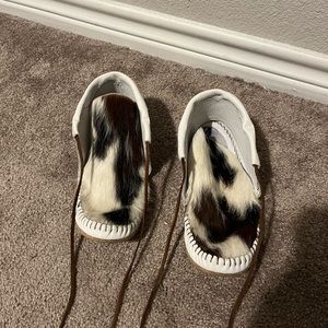 Brand new handmade moccasins